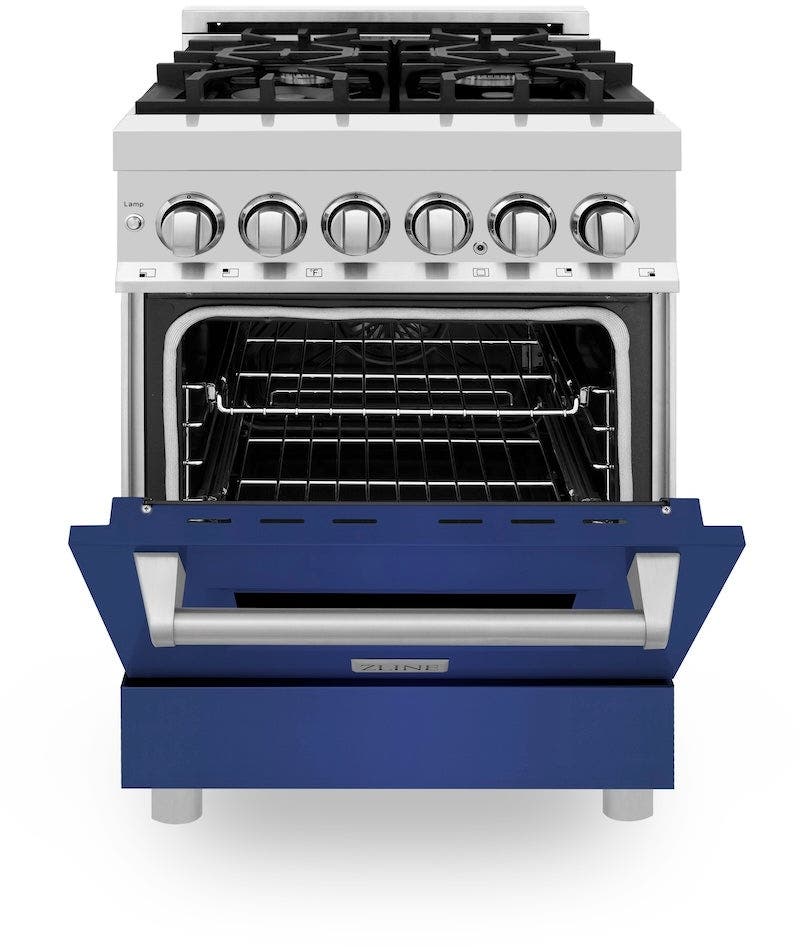 Zline RABM24 With Blue Matte Door