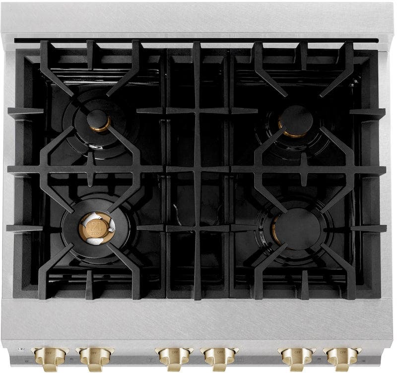 Zline RASZWM30G Durasnow Stainless Steel With White Matte Door And...