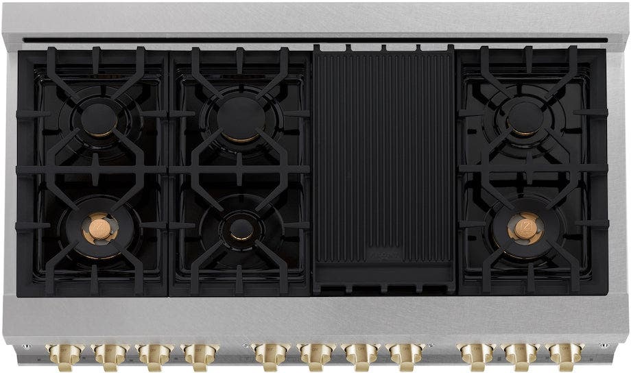 Zline RASZWM48G Durasnow Stainless Steel With White Matte Door And...