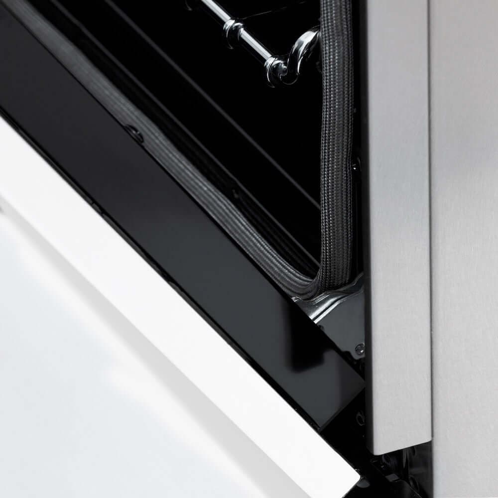 Zline RASZWM48G Durasnow Stainless Steel With White Matte Door And...