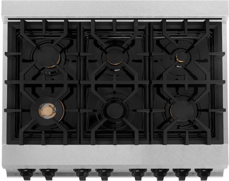 Zline RASZWM36MB Durasnow Stainless Steel with White Matte Door and...