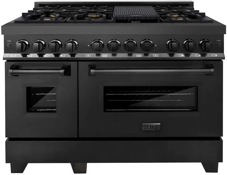 Zline RABBR48 Black Stainless Steel