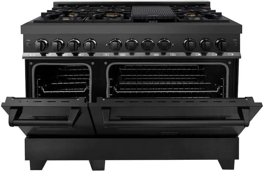 Zline RABBR48 Black Stainless Steel