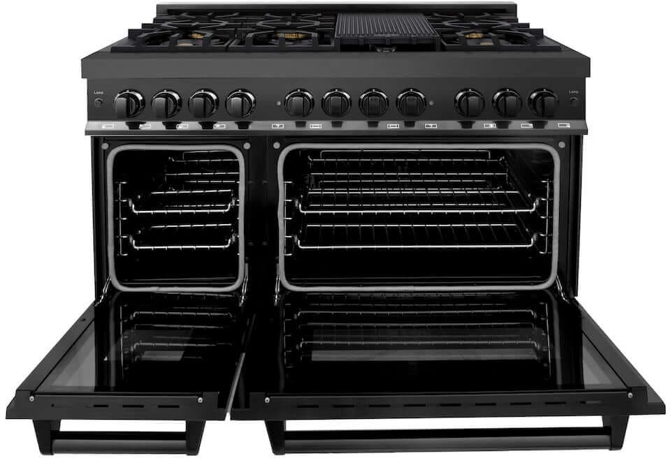 Zline RABBR48 Black Stainless Steel
