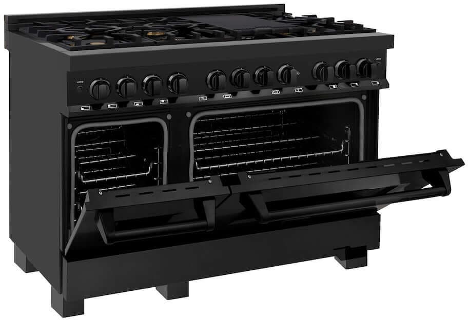 Zline RABBR48 Black Stainless Steel
