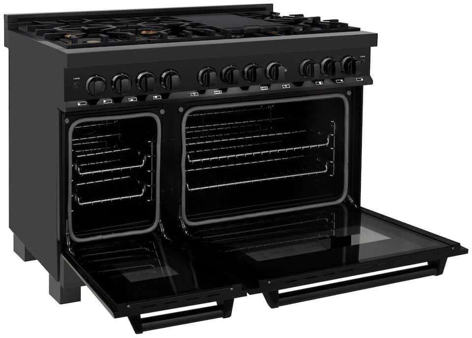 Zline RABBR48 Black Stainless Steel