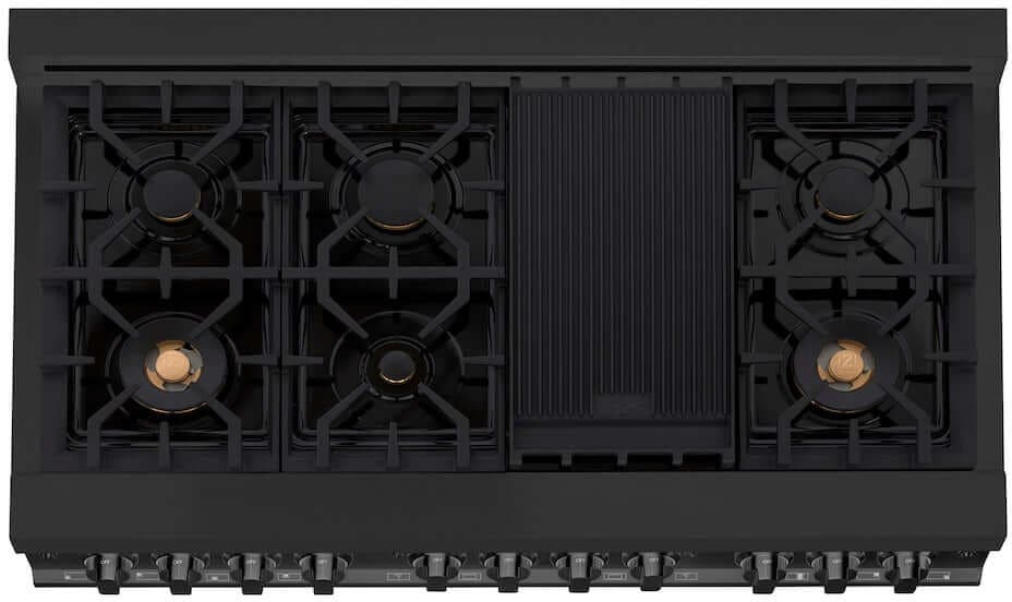 Zline RABBR48 Black Stainless Steel