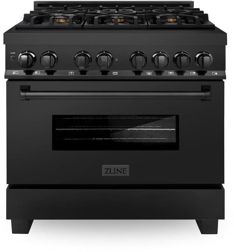 Zline RABBR36 Black Stainless Steel