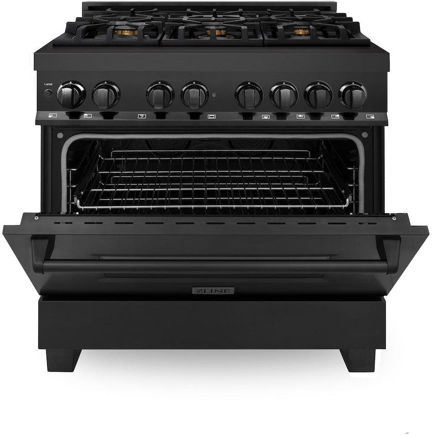 Zline RABBR36 Black Stainless Steel
