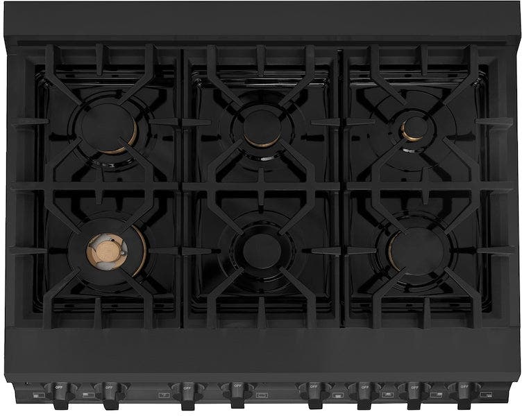 Zline RABBR36 Black Stainless Steel