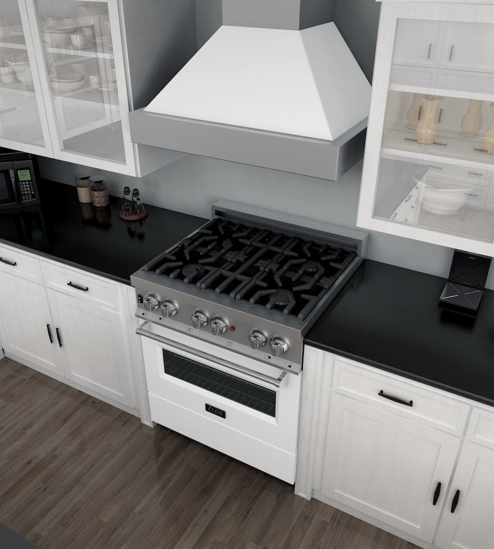 Zline RASWM30 White Matte