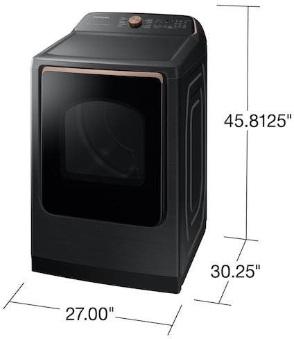 Samsung DVE55A7700V Brushed Black