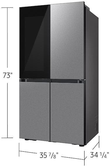 Samsung RF23DB9700QL Fingerprint Resistant Stainless Steel