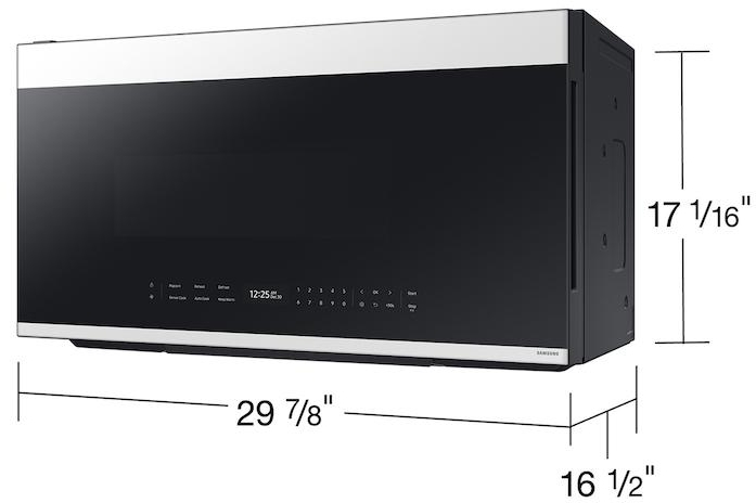 Samsung ME21DB670012 White Glass