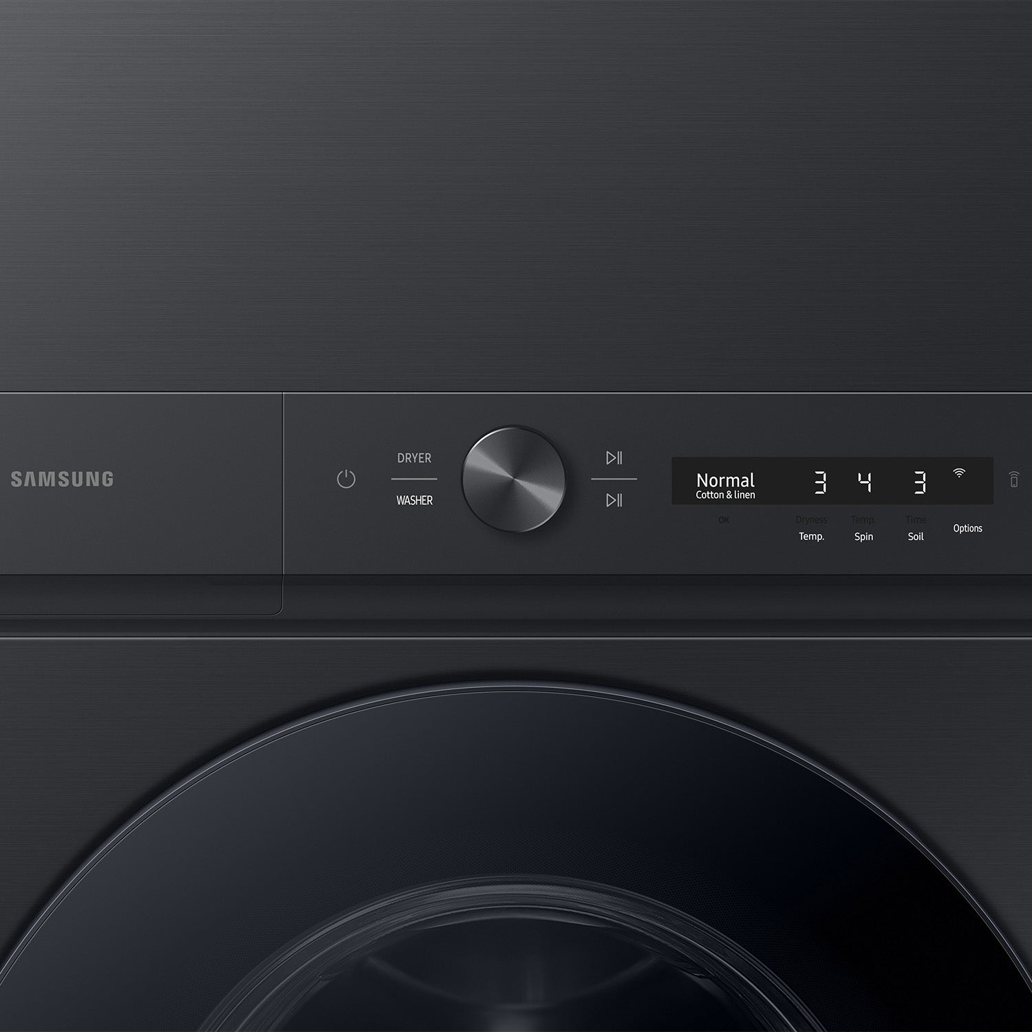 Samsung WH46DBH500EV Brushed Black, Electric