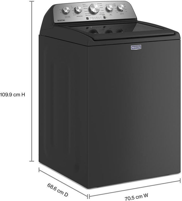 Maytag MVW5430PBK 4.8 Cu. Ft. Top Load Washer with 11 Cycles, 6 Opti...