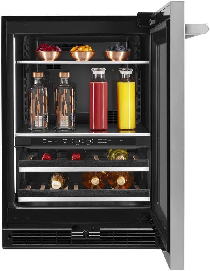 Jenn Air JUBFR242HL Stainless Steel with Right Hinge, Rise Style