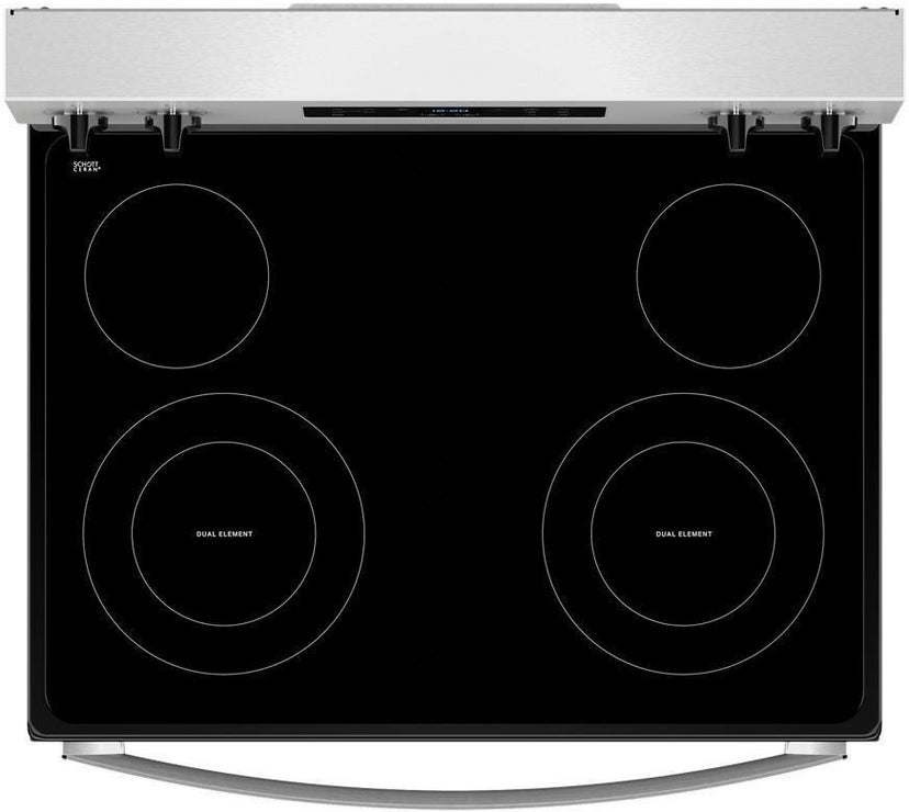 Whirlpool WFES3530RS 30 Inch Freestanding Electric Range with 4 Element...