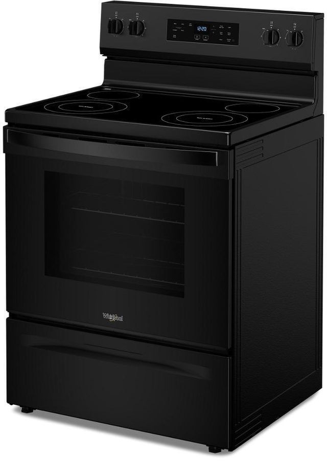 Whirlpool WFES3530RB 30 Inch Freestanding Electric Range with 4 Element...