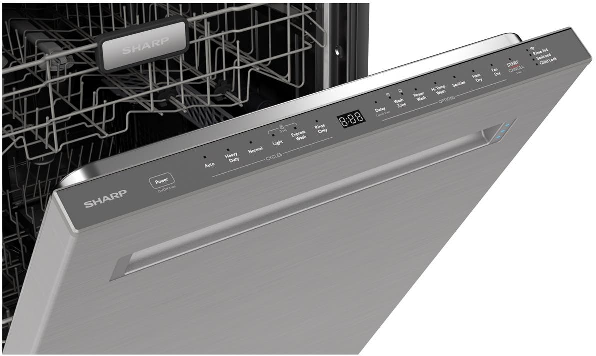 Sharp SDW6767HS Stainless Steel
