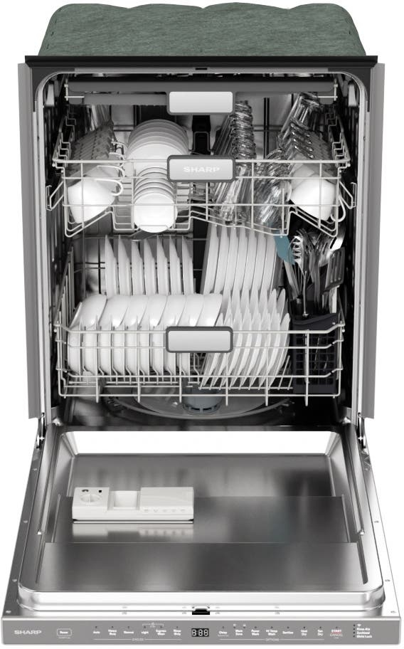 Sharp SDW6767HS Stainless Steel