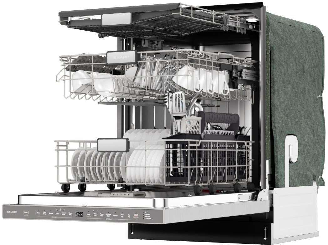 Sharp SDW6767HS Stainless Steel