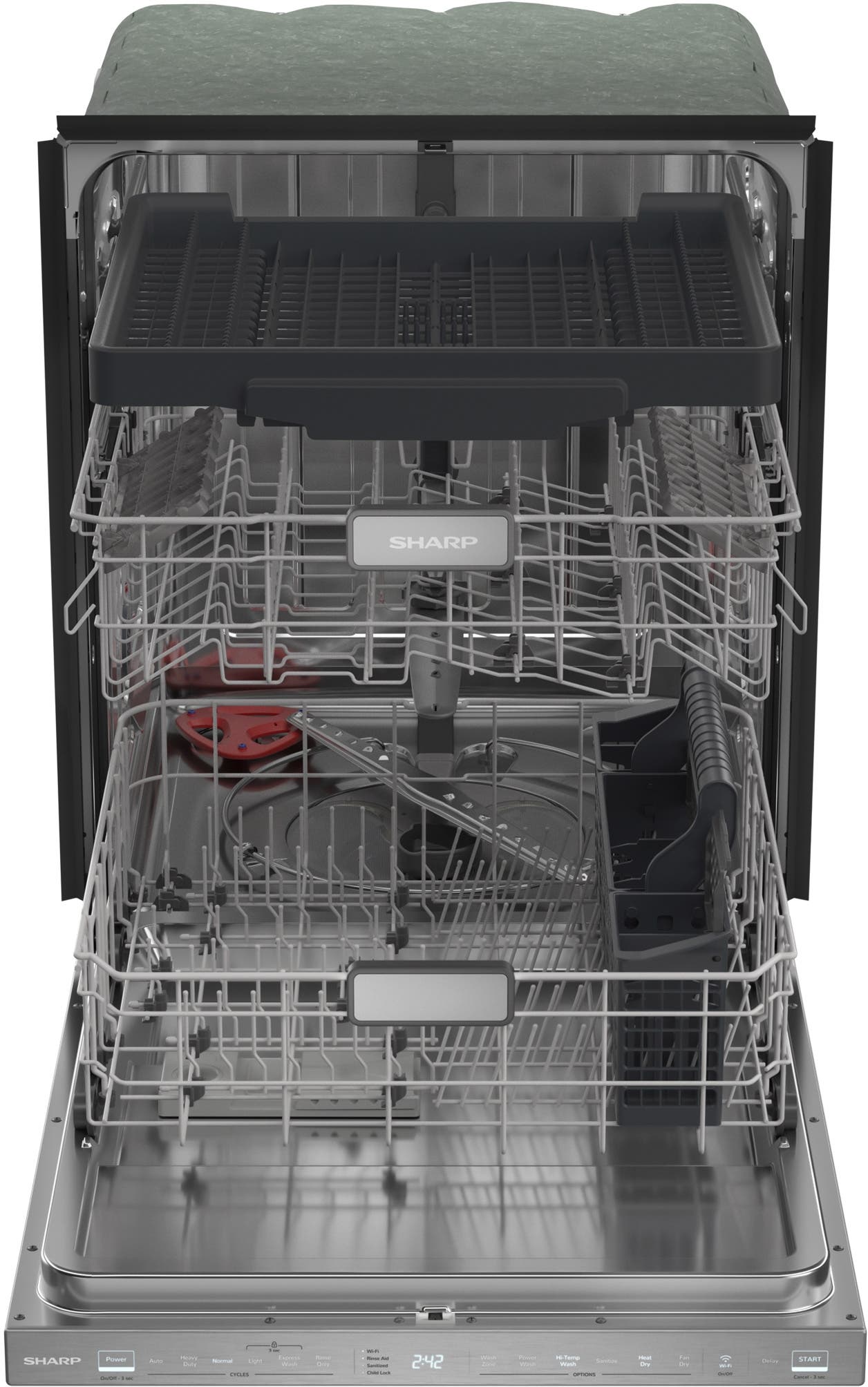 Sharp SDW6888JS Stainless Steel