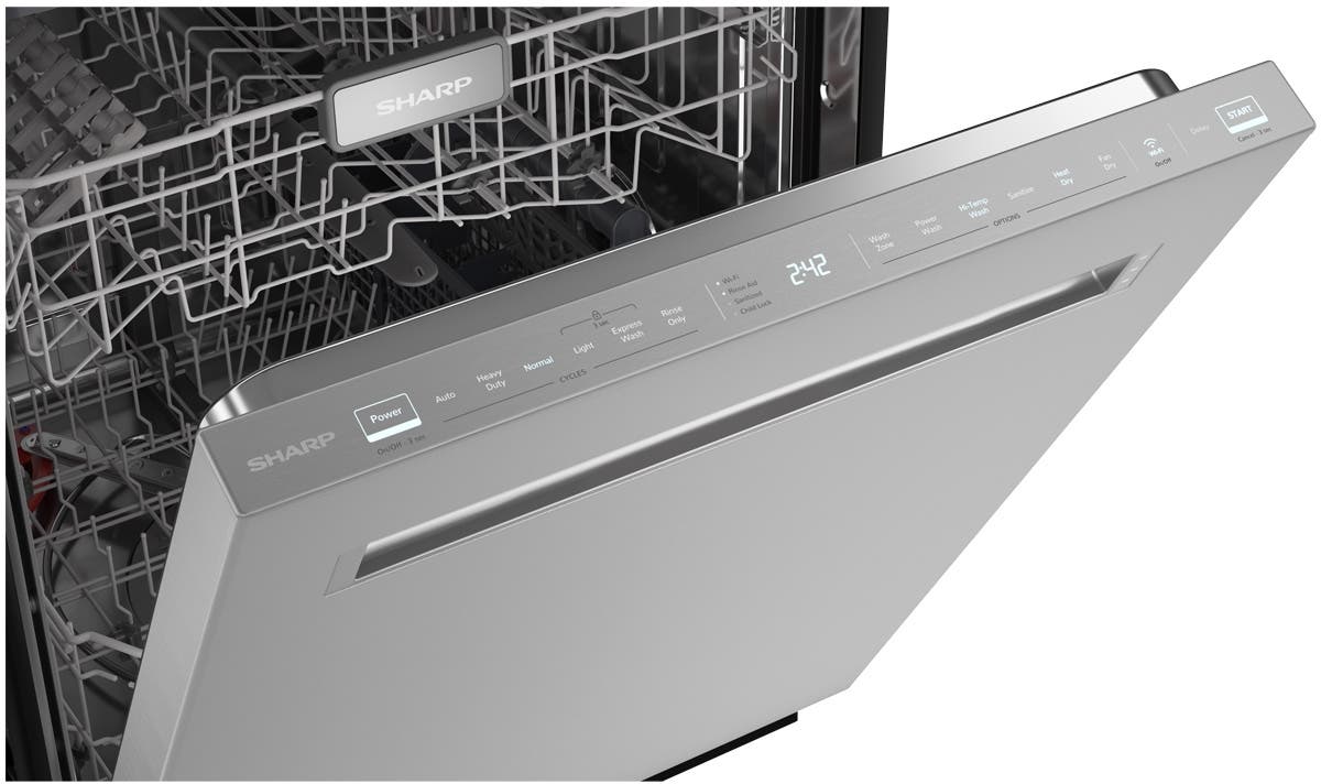 Sharp SDW6888JS Stainless Steel