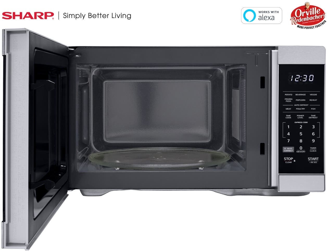 Sharp SMC1169HS Stainless Steel