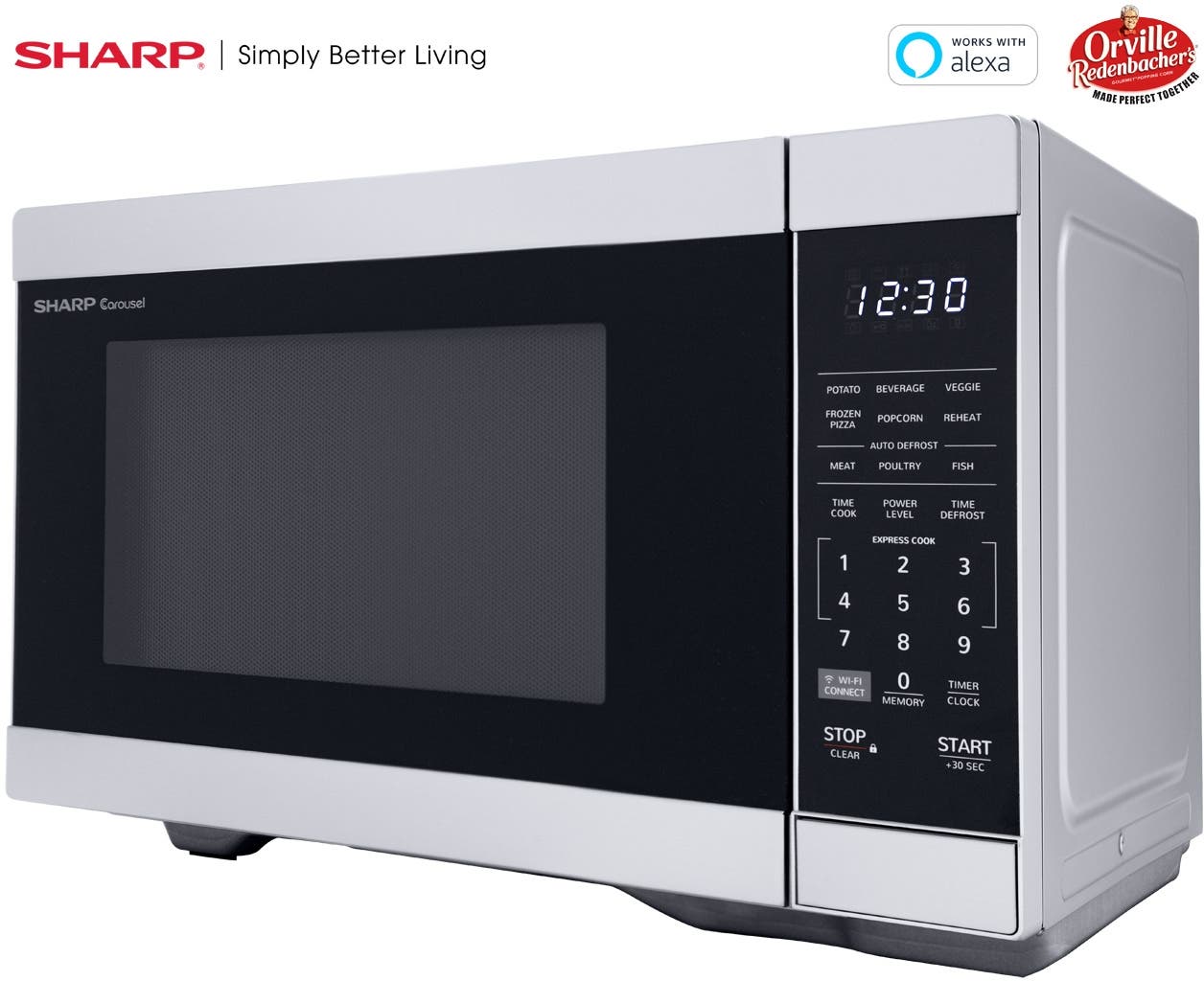 Sharp SMC1169HS Stainless Steel