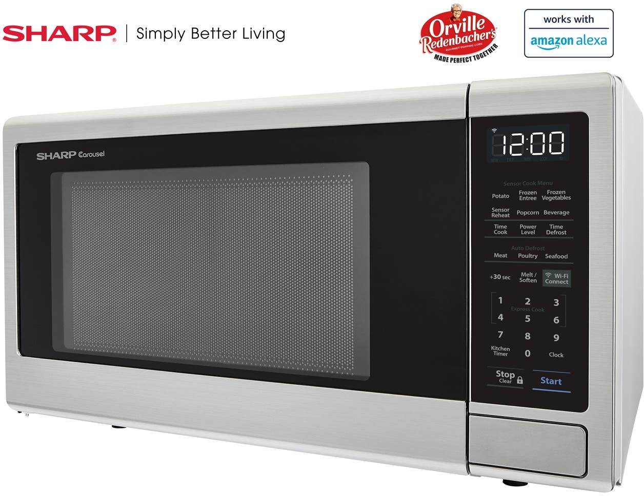 Sharp SMC1449FS Stainless Steel