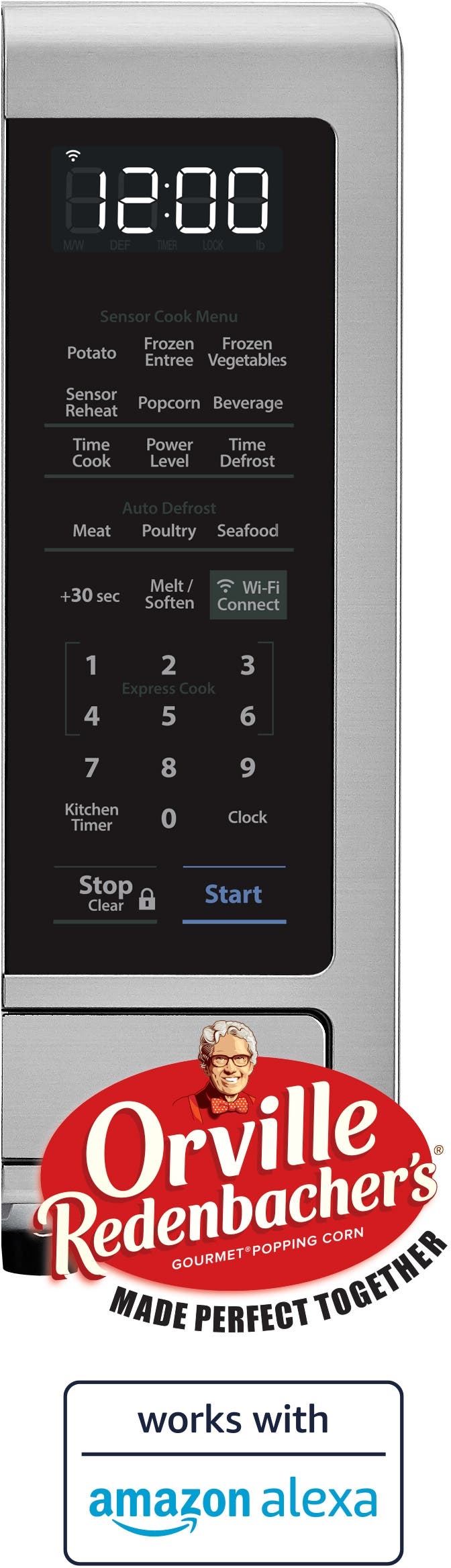 Sharp SMC1449FS Stainless Steel