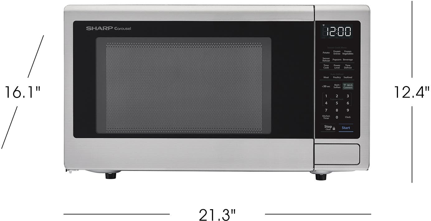 Sharp SMC1449FS Stainless Steel