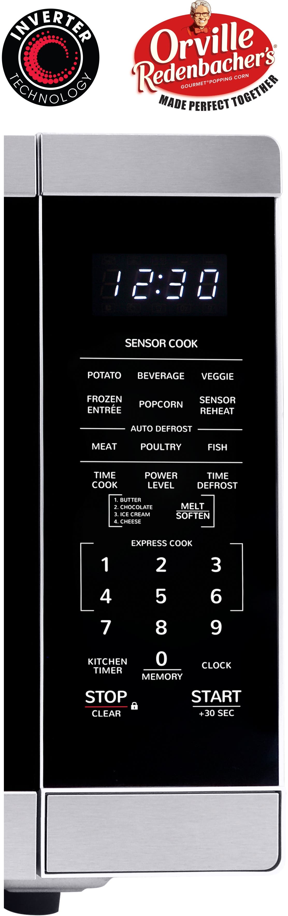 Sharp SMC1464HS Stainless Steel