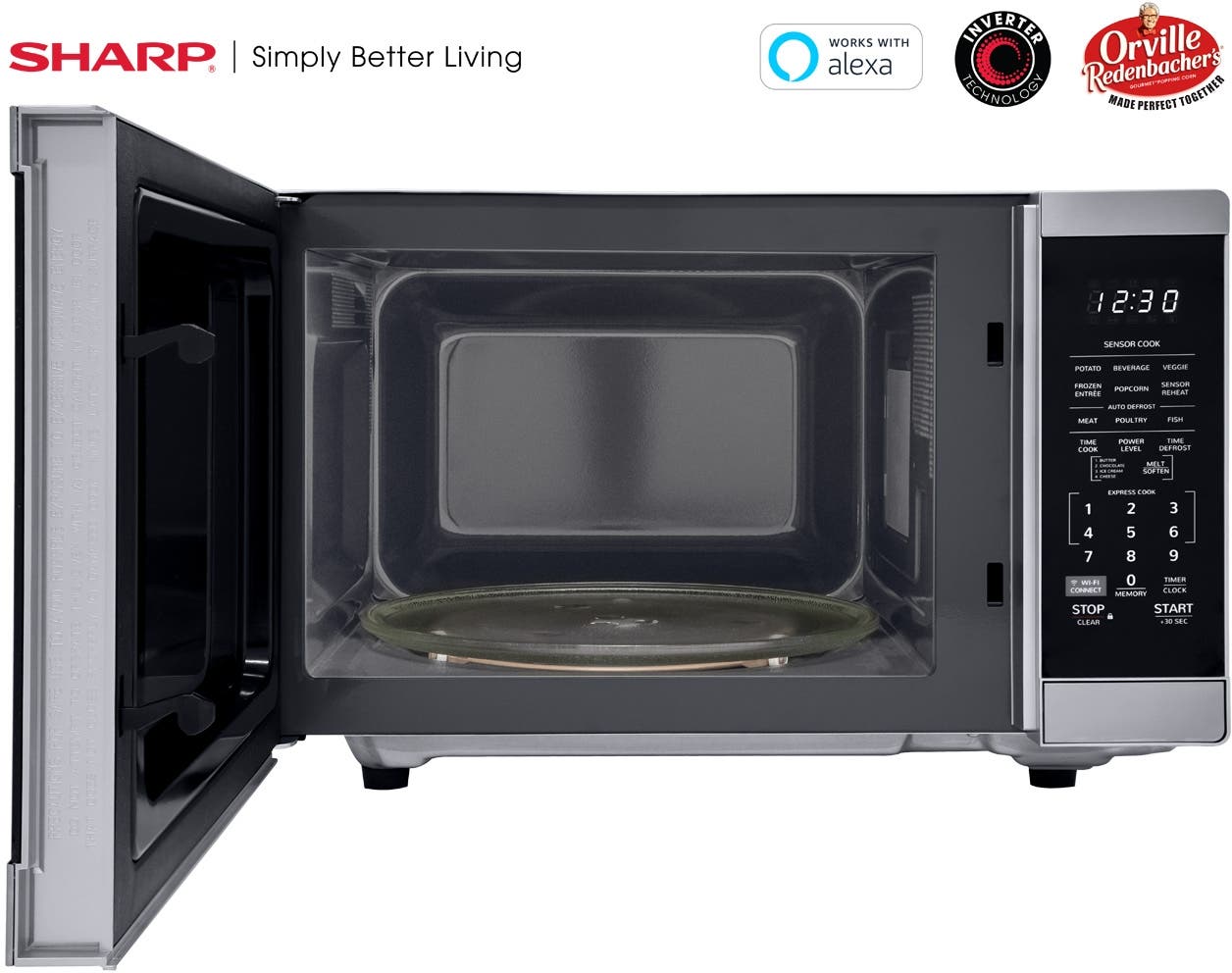 Sharp SMC1469HS Stainless Steel
