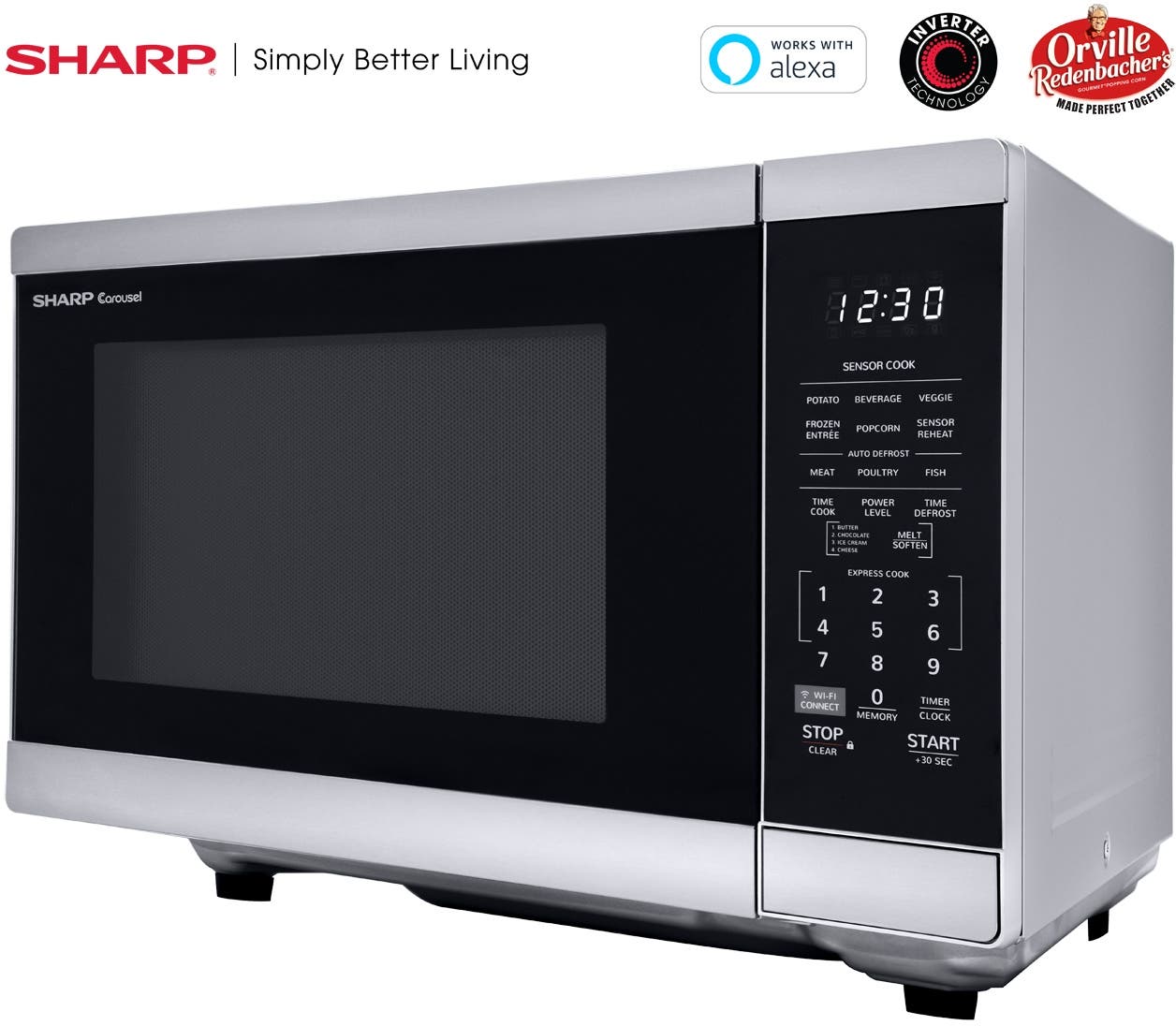 Sharp SMC1469HS Stainless Steel