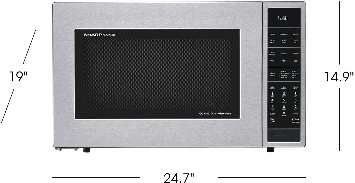 Sharp SMC1585BS Stainless Steel
