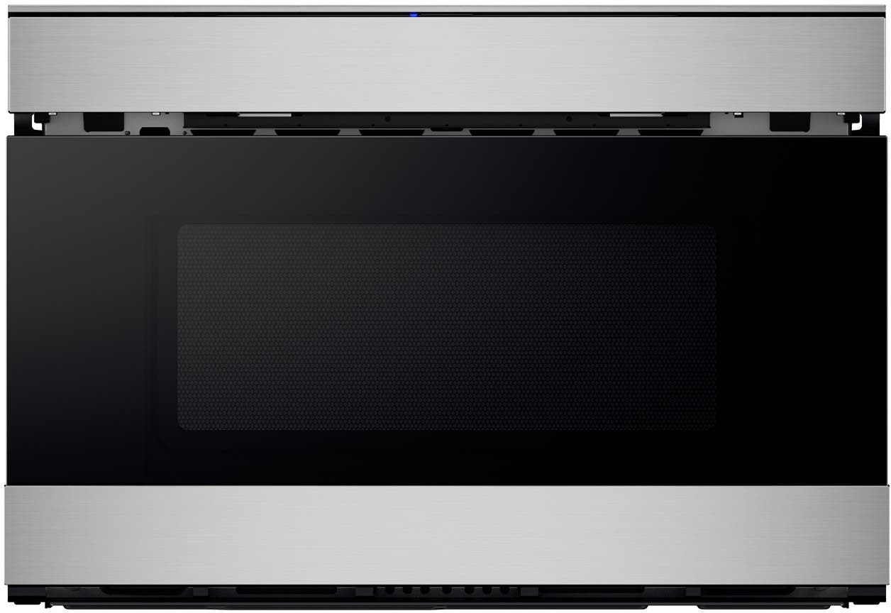 Sharp SMD2489ES Stainless Steel with Black Glass