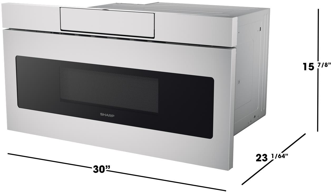Sharp SMD3070ASY Stainless Steel