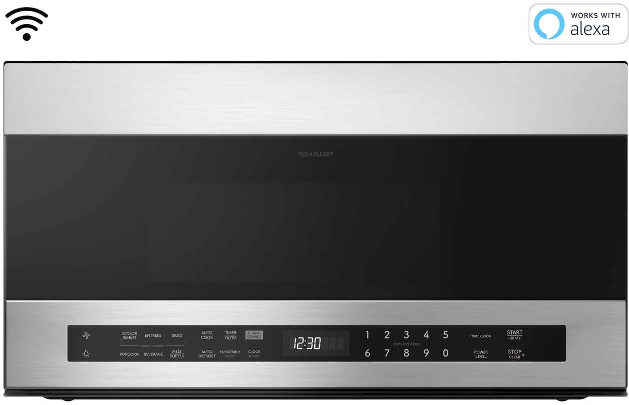 Sharp SMO1759JS Stainless Steel