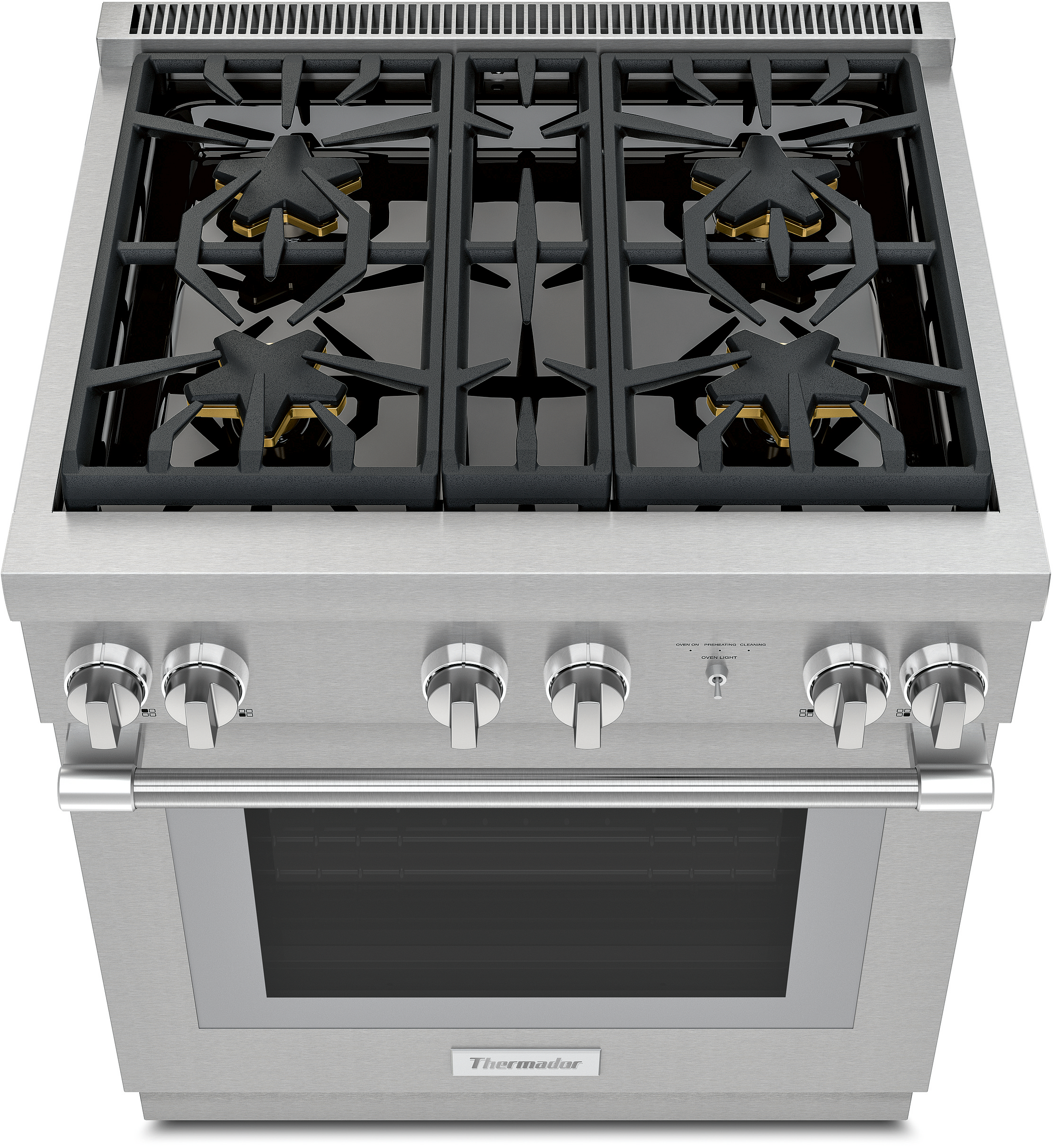 Thermador PRD304WHU Stainless Steel with 4 Star® Burners