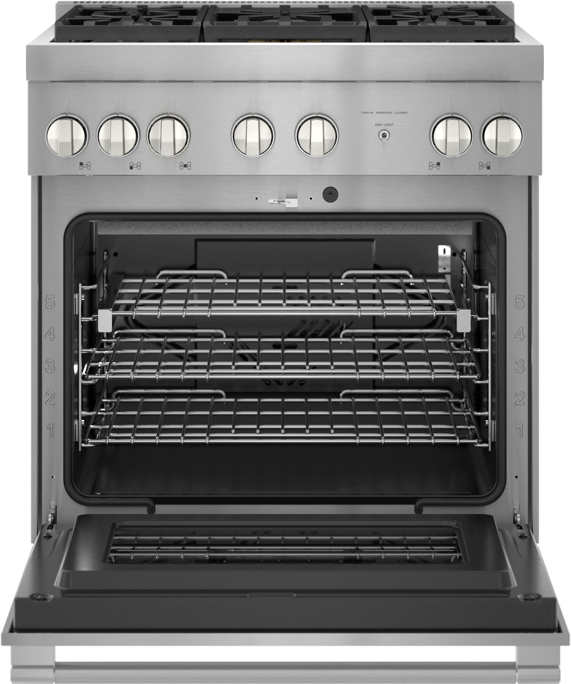 Thermador PRD305WHU Stainless Steel with 5 Sealed burner