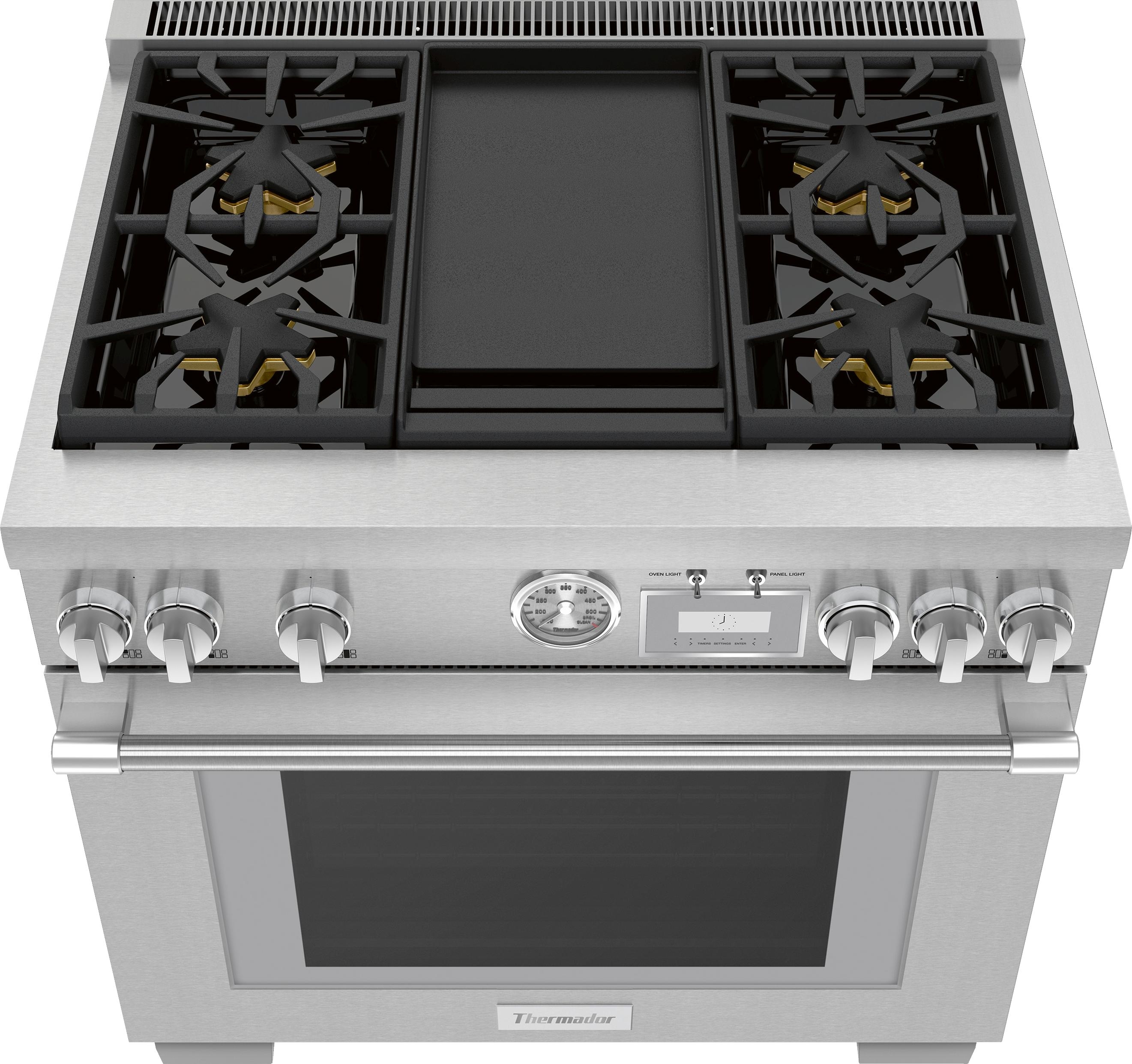 Thermador PRD364WDGU Stainless Steel with Griddle