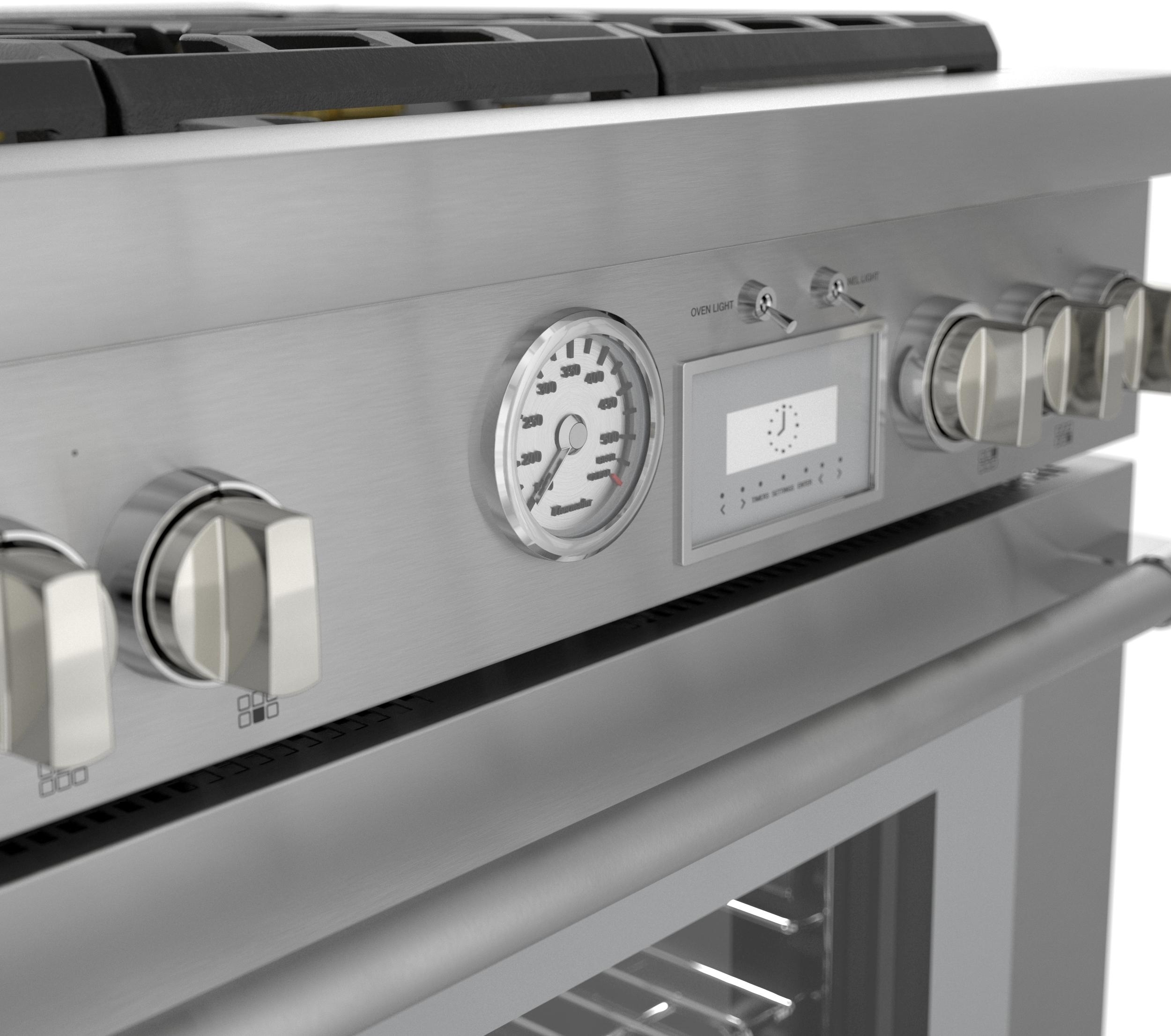 Thermador PRD366WGU Stainless Steel with 6 Sealed Burners