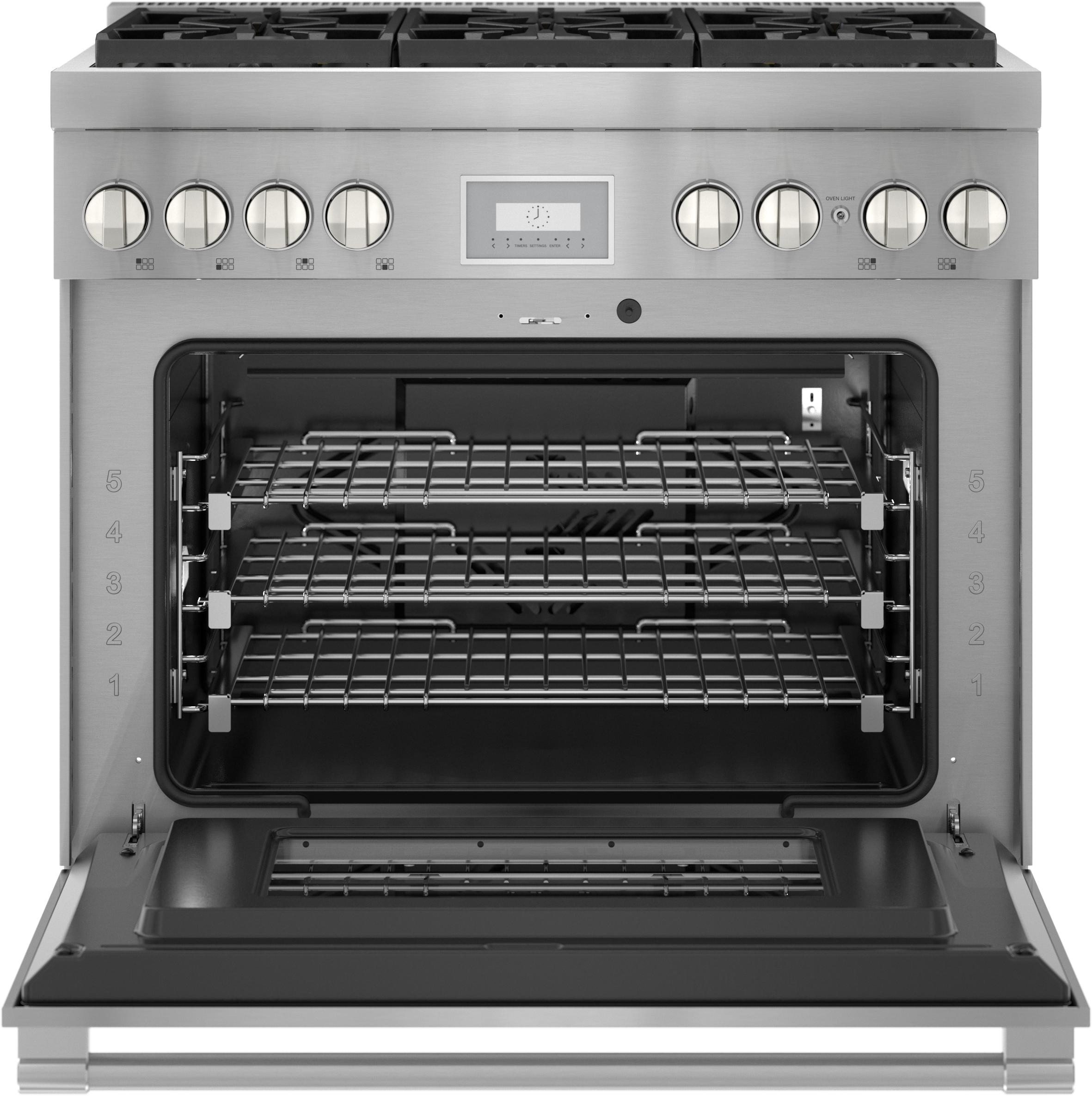 Thermador PRD366WHU Stainless Steel with 6 Burners