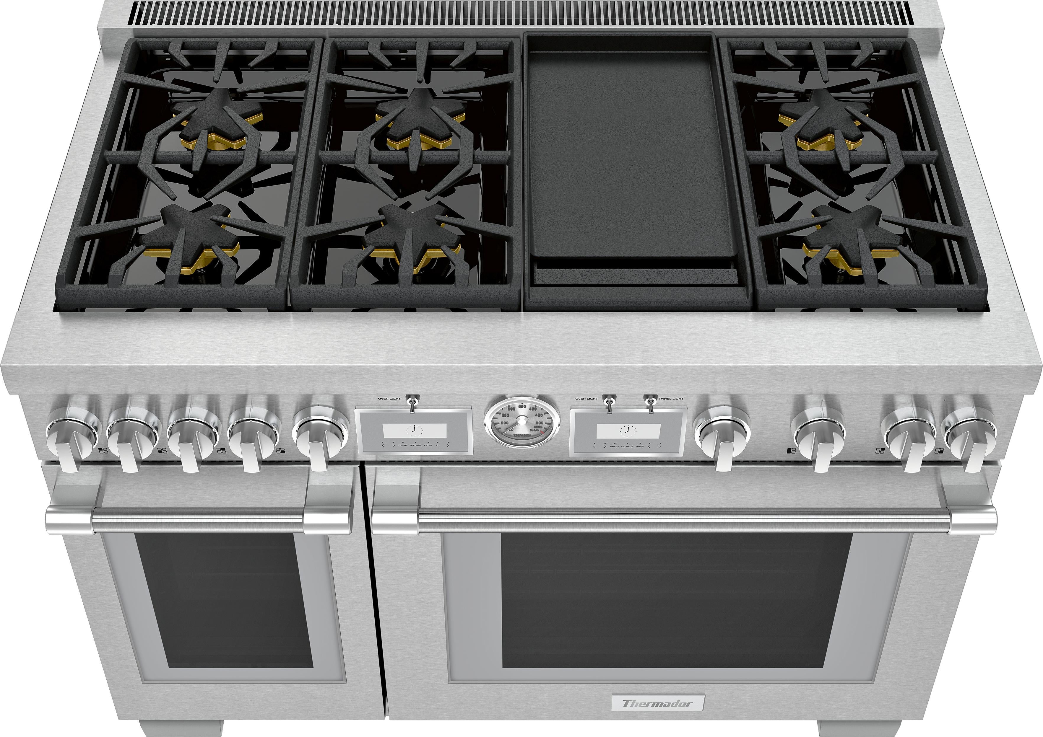 Thermador PRD486WDGU 48 Inch Freestanding Dual Fuel Smart Range