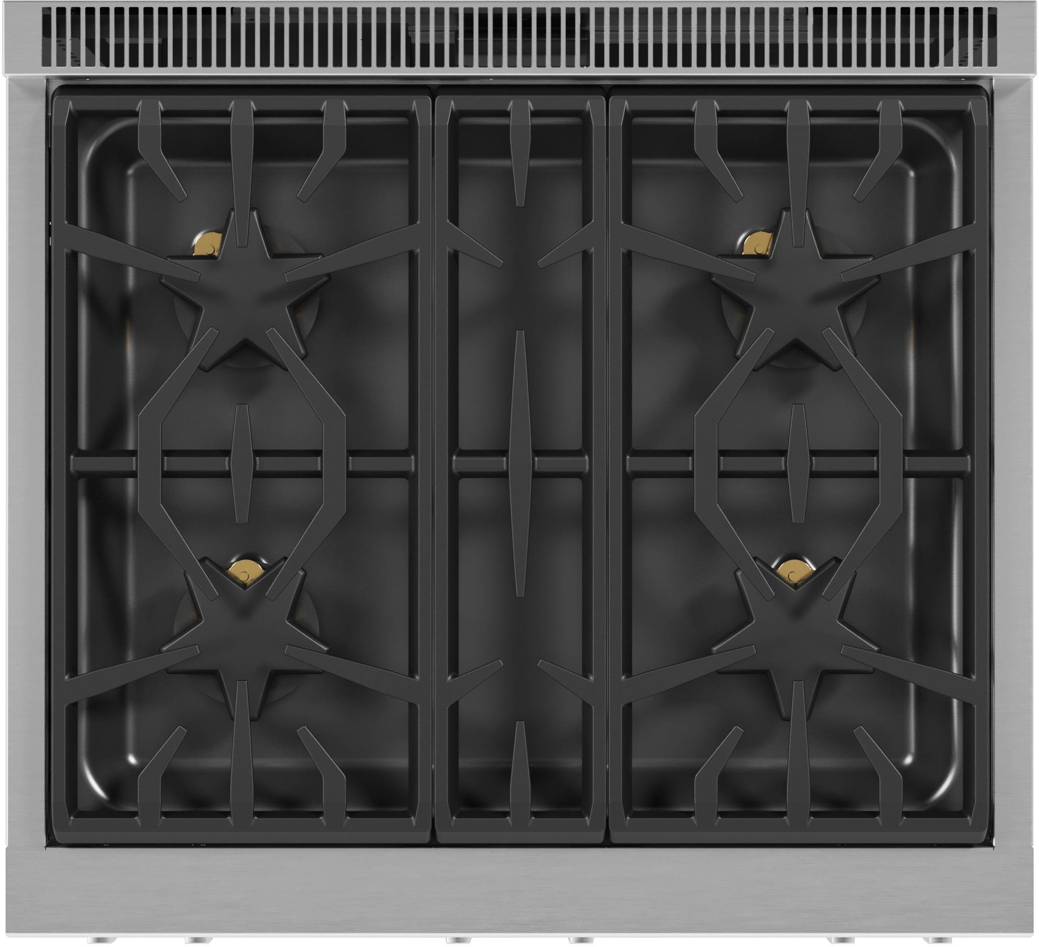 Thermador PRG304WH Stainless Steel with 4 Burners