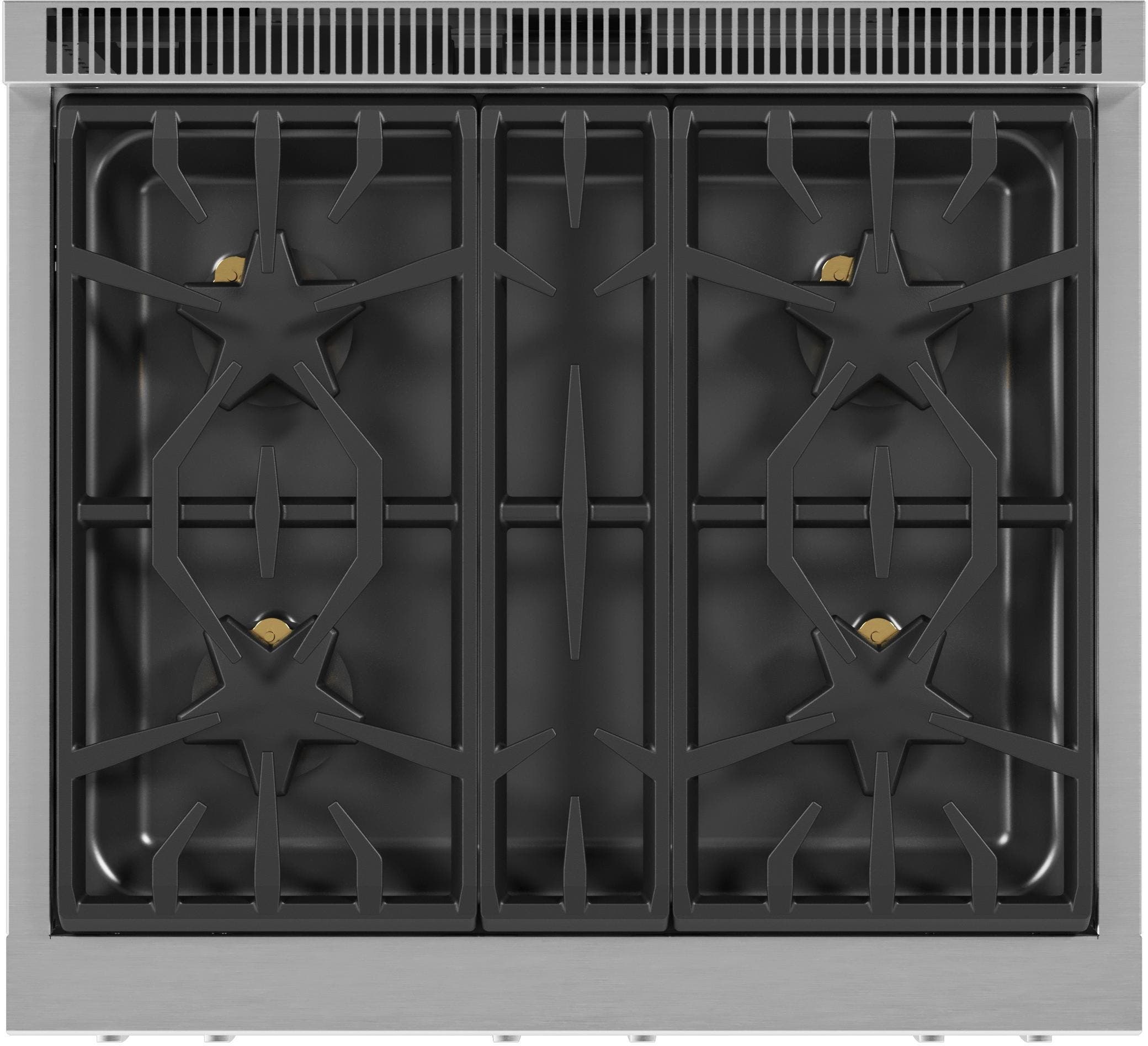 Thermador PRG304WH Stainless Steel with 4 Burners
