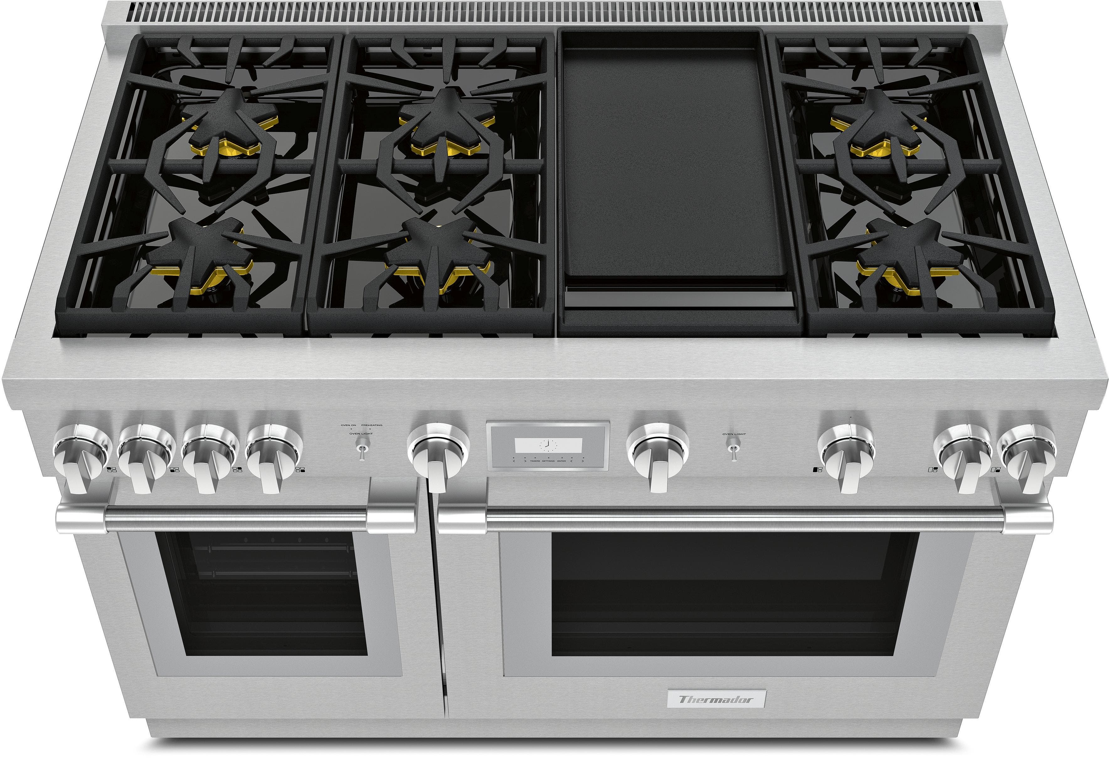 Thermador PRG486WDH Stainless Steel with Griddle