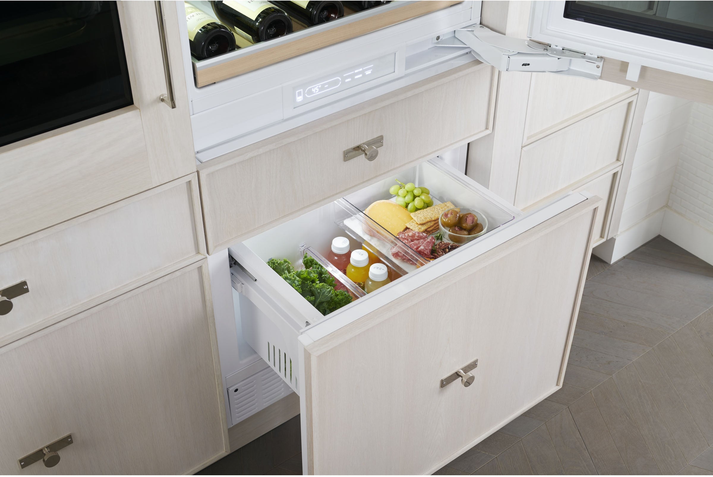 Monogram ZIC303NPPII 30 Inch, 14.5 Cu. Ft. Built-In Bottom Mount